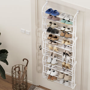 Shoe Rack | Hanging Over Door Organiser | 24 Pairs | Eric
