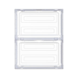 Shoe Box Rack DIY | Set of 2 | Stackable | Magnetic Door