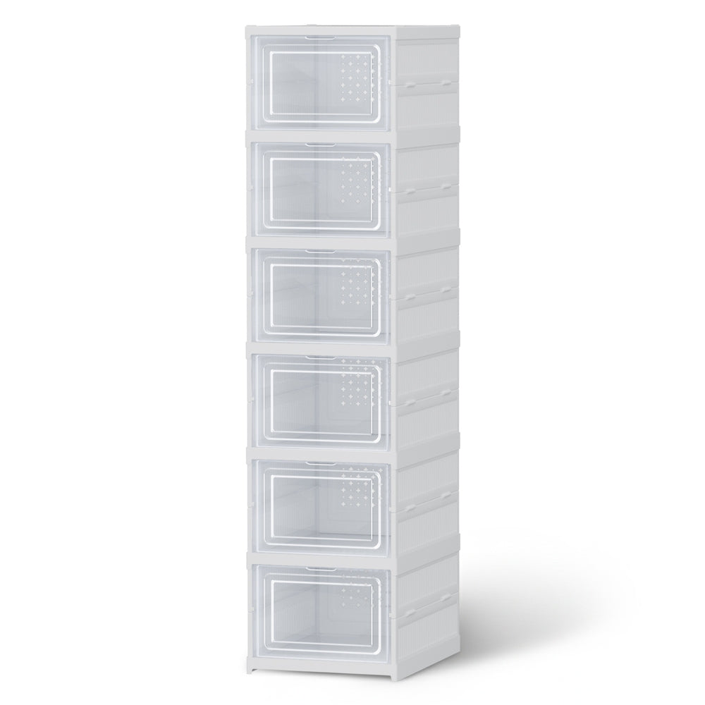 Foldable Shoe Rack | 6 Tier | Hallway Storage Organiser