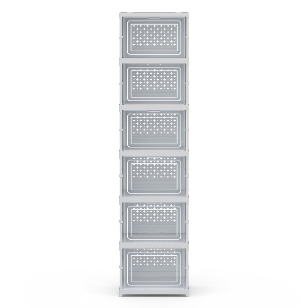 Foldable Shoe Rack | 6 Tier | Hallway Storage Organiser