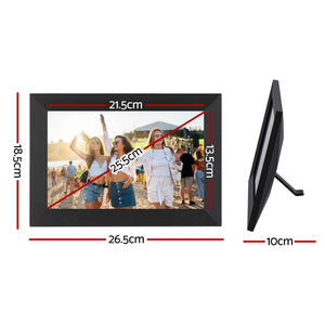 Digital Photo Frame | 10.1" | WiFi Touch Screen | 32GB | Picture & Video