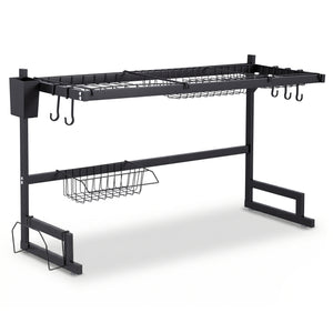 Cefito Dish Drying Rack for Kitchen Storage Organisation Kitchen Sink Organiser Dish Drainer