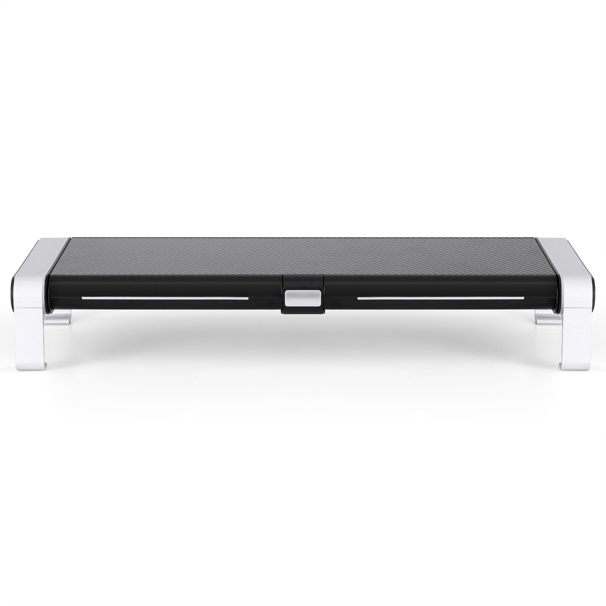 RGB Monitor Stand | USB Hub | Desk Organiser Charging Stand | Black