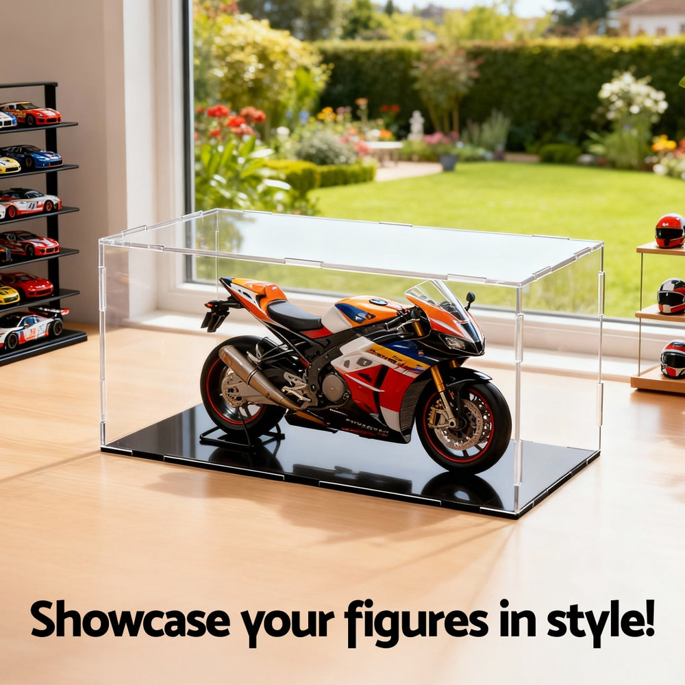 Acrylic Display Case | Clear Dustproof Box | For Model Cars & Toys | 15cm