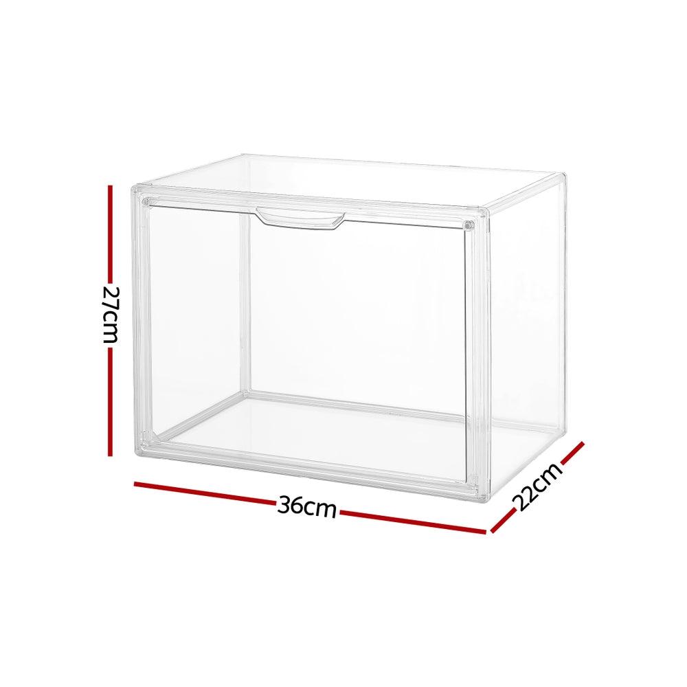 Acrylic Display Case | Transparent Dust Cover | Toy & Model Storage | 27cm
