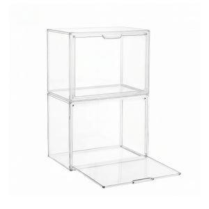 Artiss Clear Acrylic Display Case Box 2 Pack For Toys 54cm