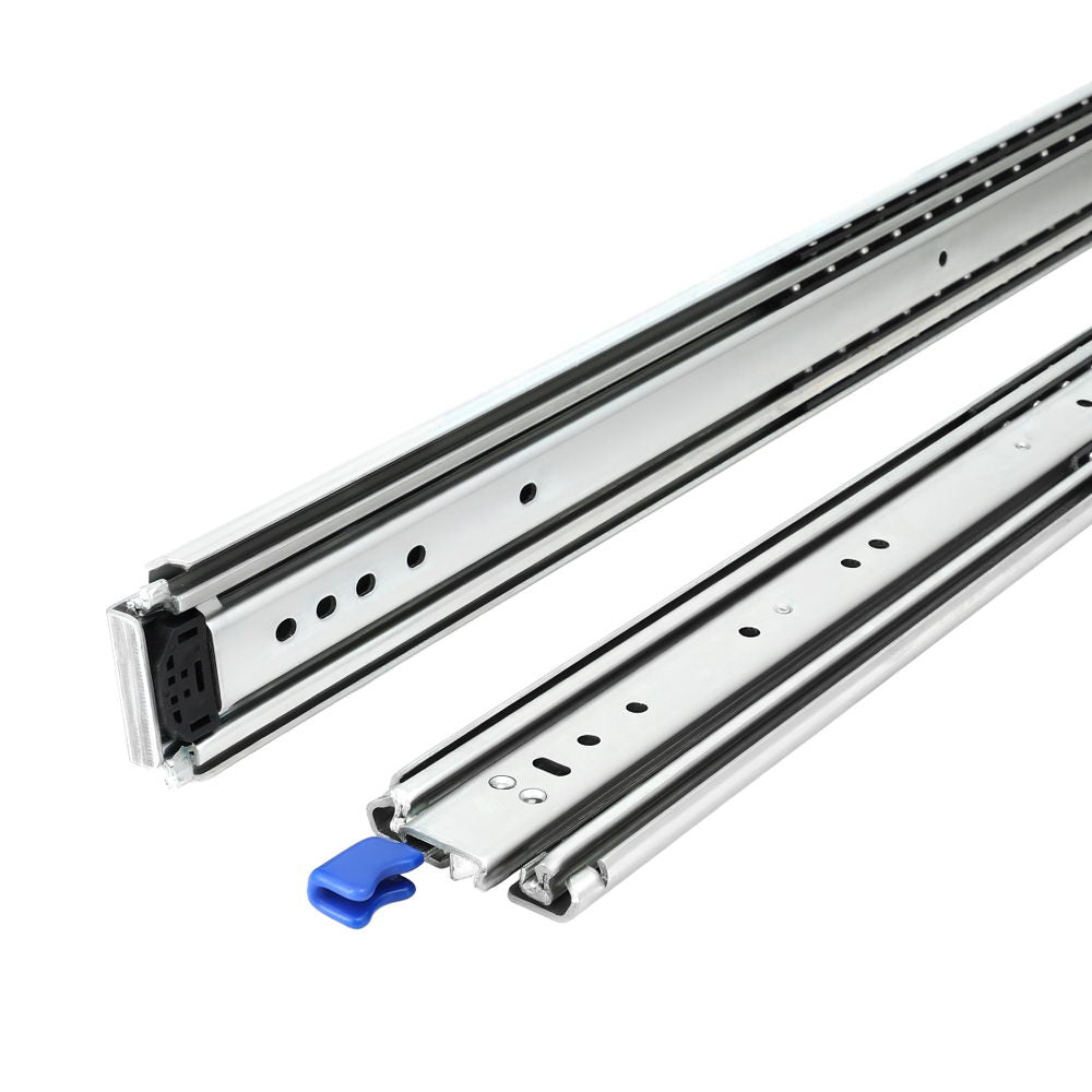 Drawer Slides Set 2pc | Full Extension Locking | 227kg | 1321–2642mm