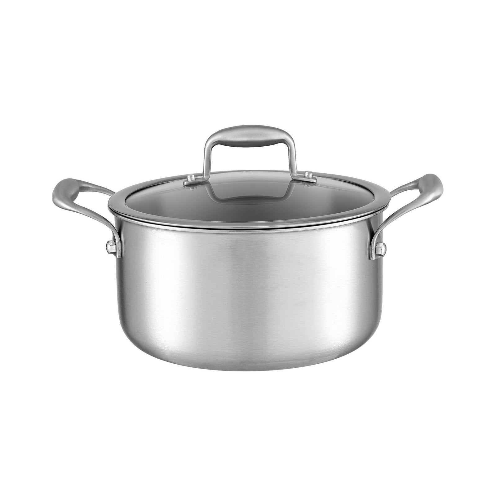 Stainless Steel Dutch Oven | 4.5L | 24cm Cooking Pot with Lid
