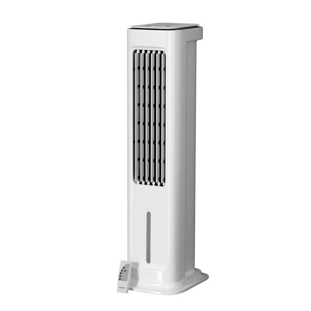 Tower Evaporative Air Cooler | Portable Cool Fan Humidifier | 6L