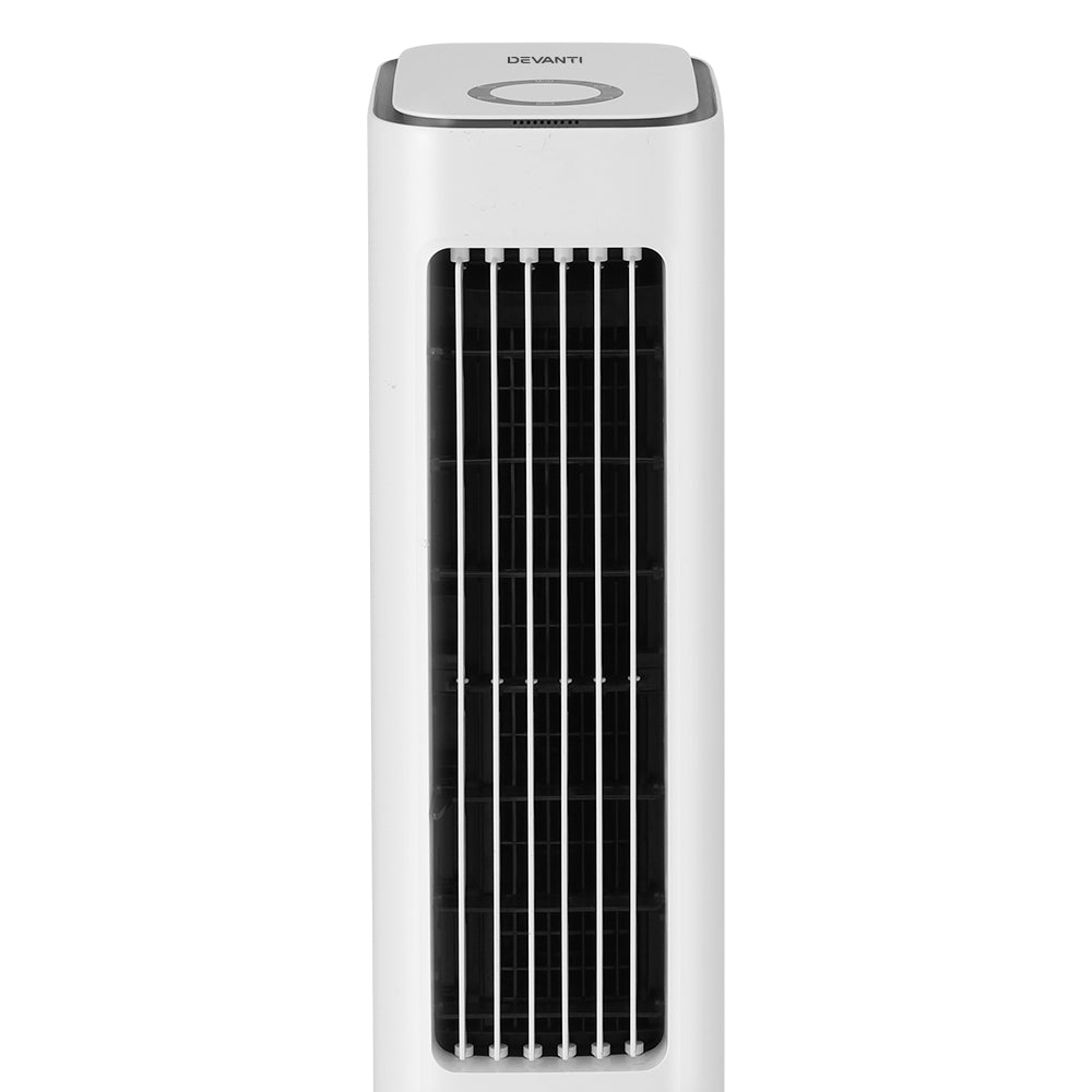 Tower Evaporative Air Cooler | Portable Cool Fan Humidifier | 6L