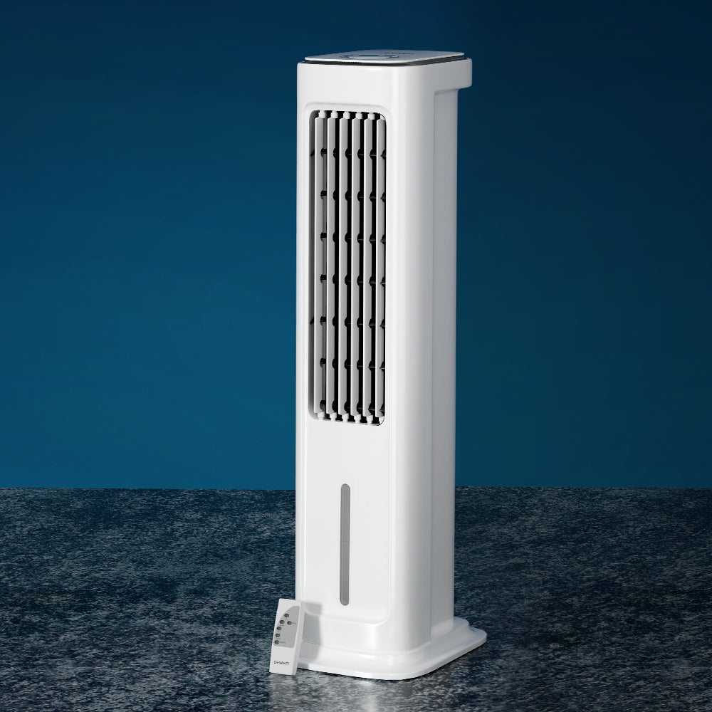 Tower Evaporative Air Cooler | Portable Cool Fan Humidifier | 6L