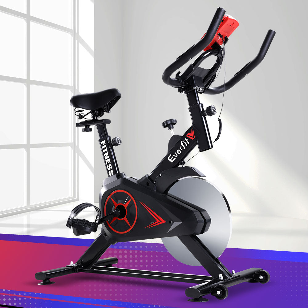 Everfit Spin Bike | Exercise Bike | Flywheel Cycling | Home Gym | Fitness Machine