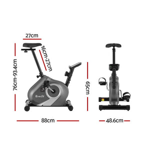 Under Desk Exercise Bike | Magnetic Resistance | 120kg Capacity | Compact Cardio Machine