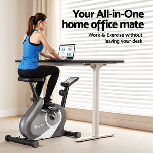 Under Desk Exercise Bike | Magnetic Resistance | 120kg Capacity | Compact Cardio Machine