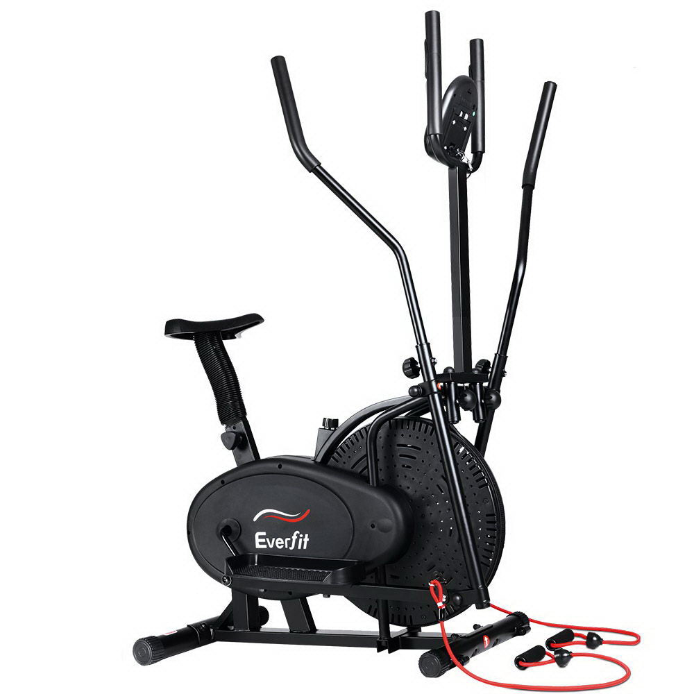 Everfit Exercise Bike | 5 in 1 Elliptical Cross Trainer | Home Gym | Indoor Cardio
