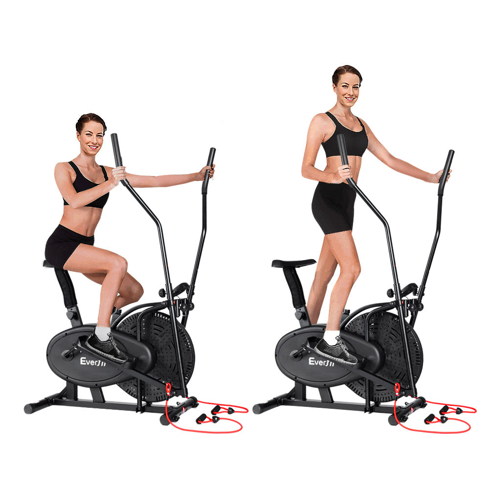 Everfit Exercise Bike | 4 in 1 Elliptical Cross Trainer | Home Gym | Indoor Cardio