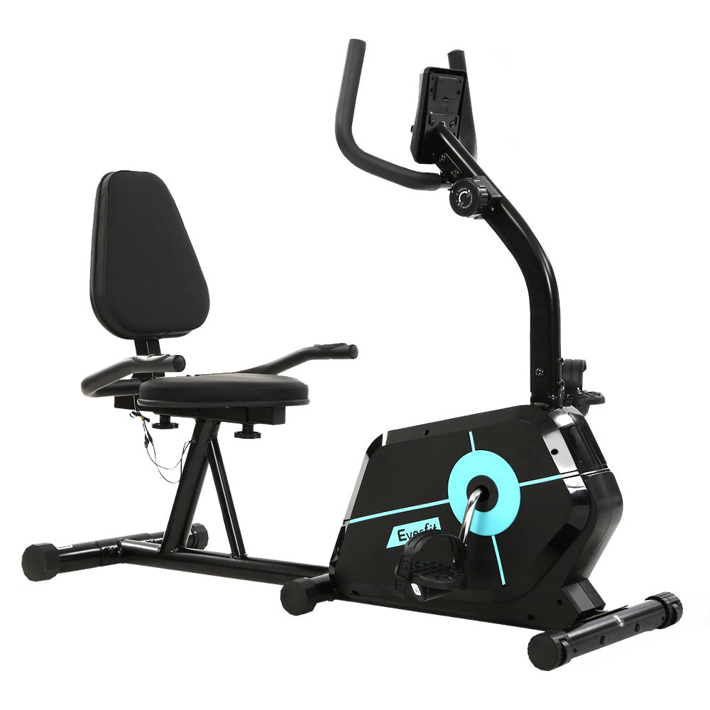 Everfit Exercise Bike | Magnetic Recumbent | Indoor Cycling | Home Gym | Cardio | 120kg