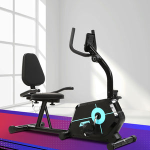 Everfit Exercise Bike | Magnetic Recumbent | Indoor Cycling | Home Gym | Cardio | 120kg