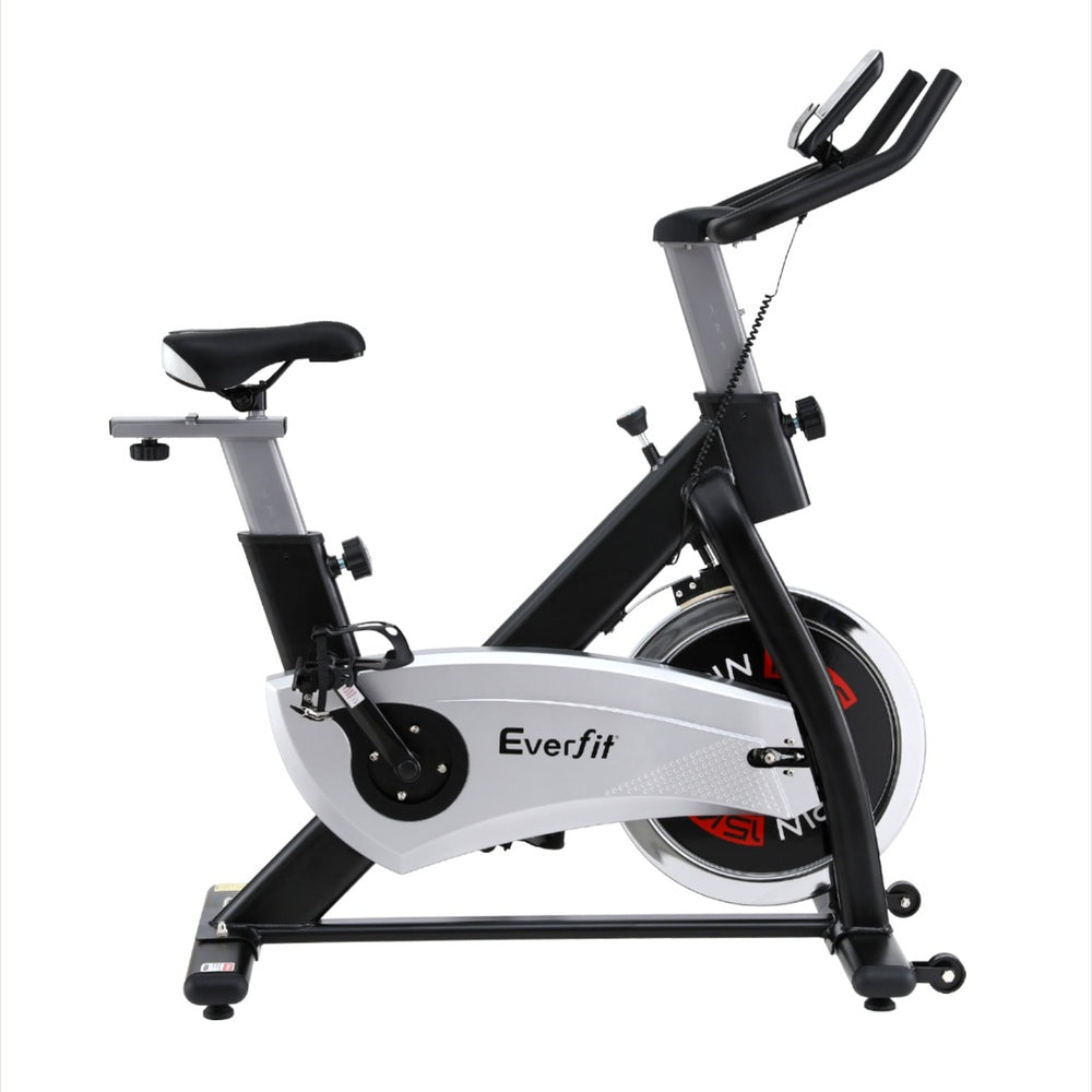 15kg Flywheel Spin Bike | Everfit Exercise Bike | Home Gym Fitness | 120KG Capacity
