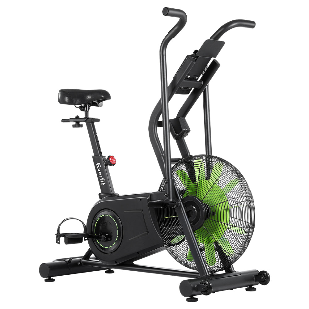 Everfit Air Bike | Dual Action Exercise Bike | Fitness Home Gym | Cardio