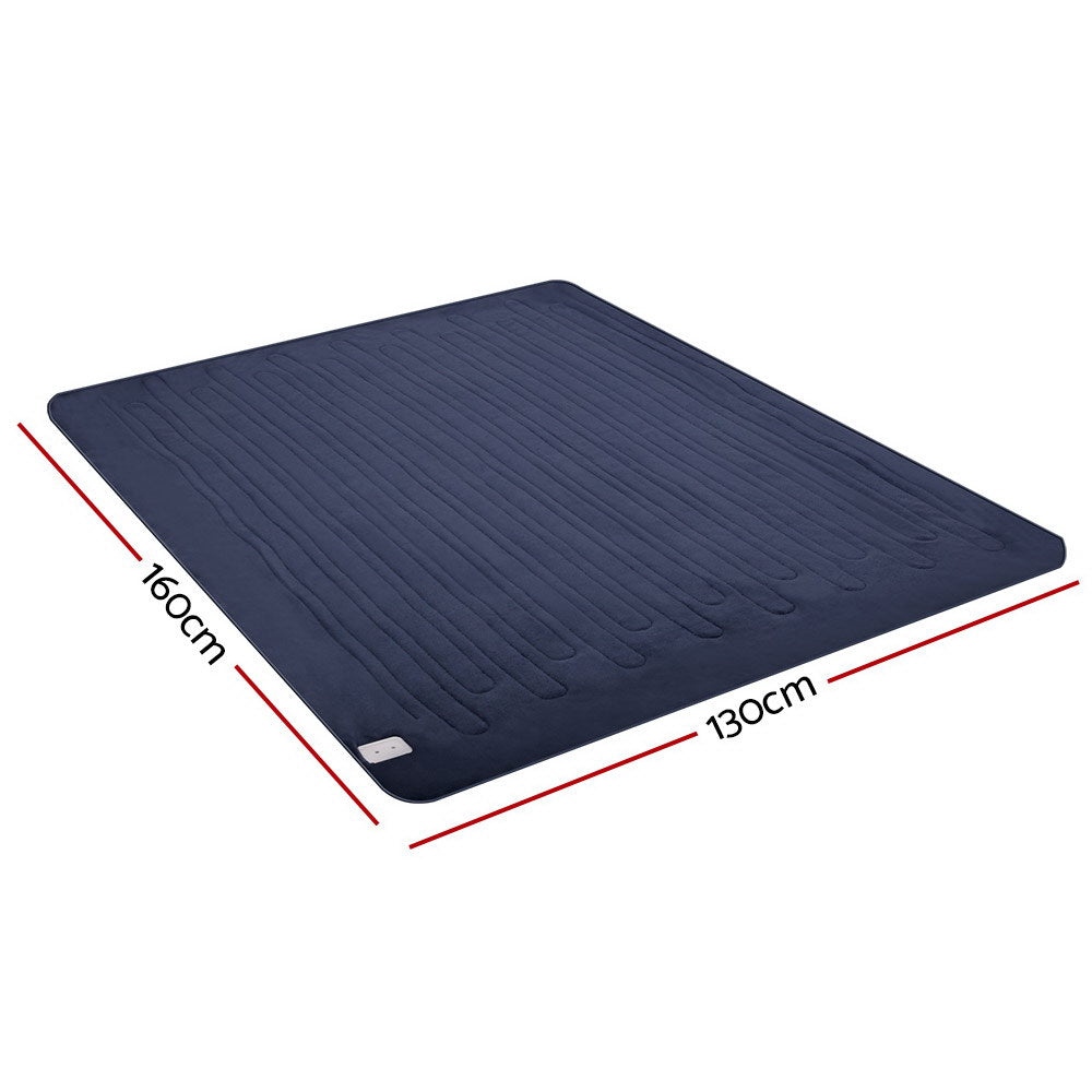 Bedding | Electric Throw Blanket | Navy