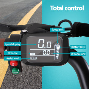 Everfit Electric Bike | 26" | City Bicycle | eBike | Commuter | Battery | BL