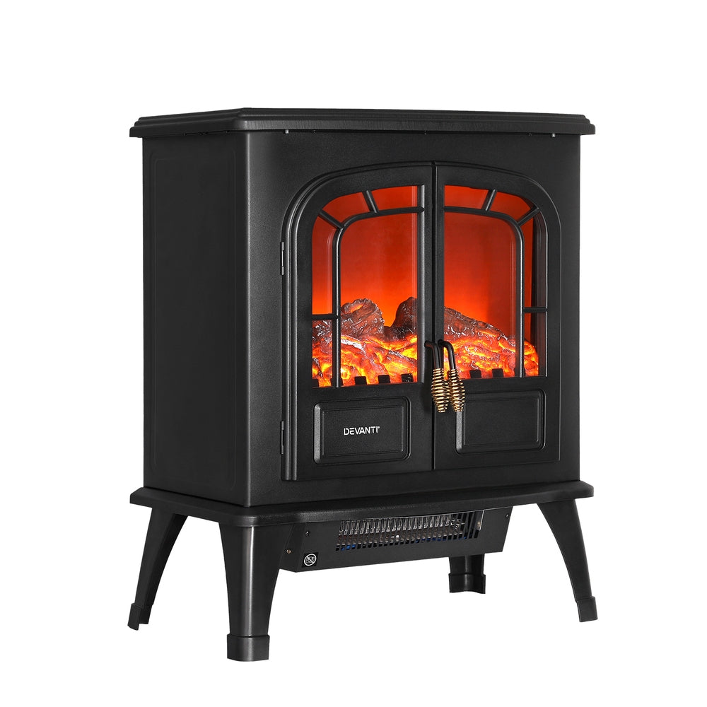 Devanti Electric Fireplace Fire Heaters | 2000W