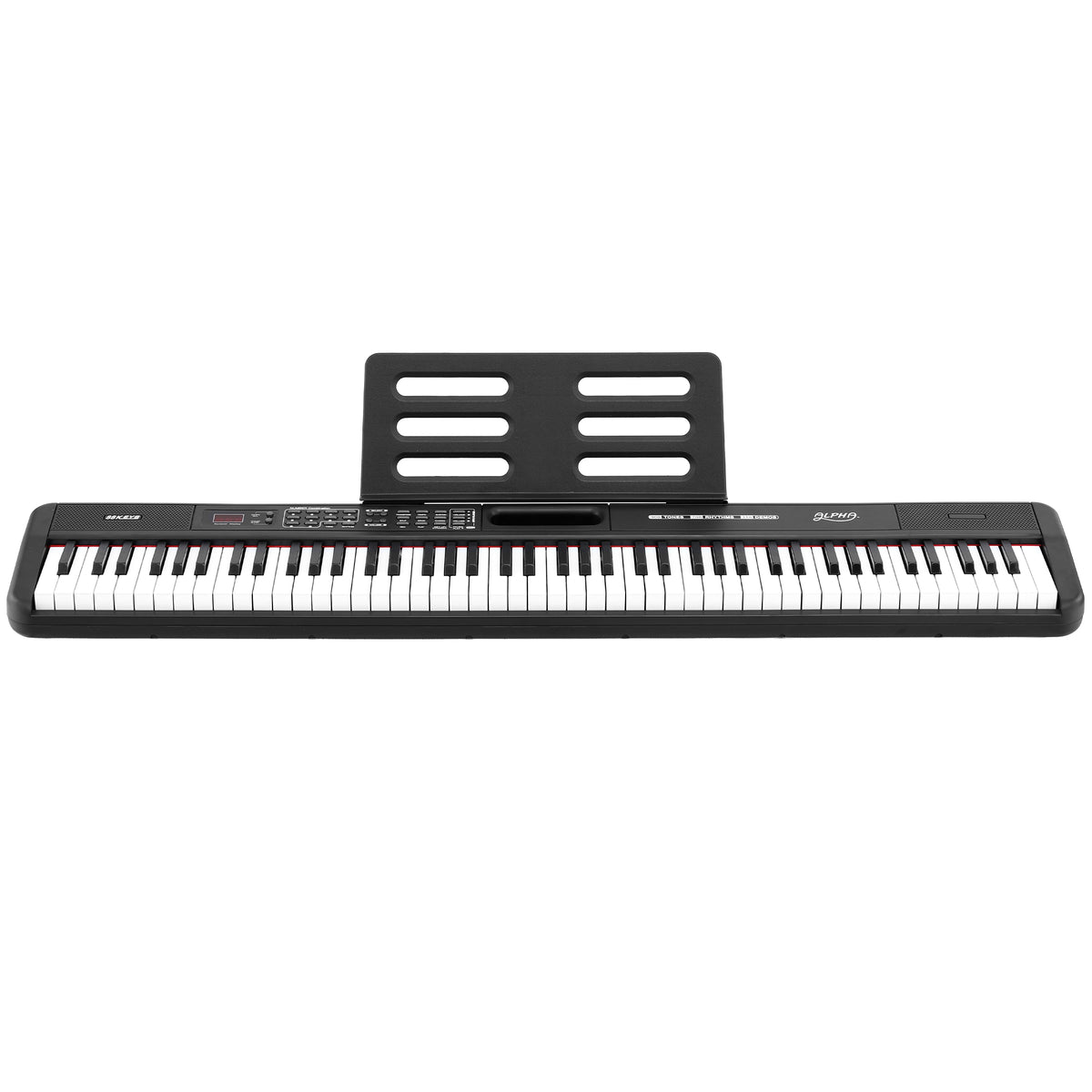 88 Key Electric Keyboard Piano | Full Size Digital Piano | Black