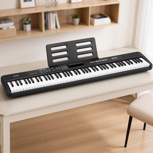88 Key Electric Keyboard Piano | Full Size Digital Piano | Black