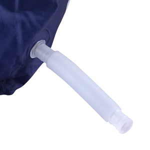 Foldable Bathtub | PVC Spa Bucket with Inflatable Cushion | 114x62cm | Navy Blue
