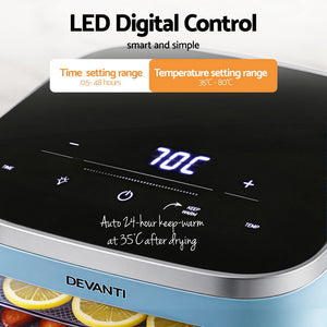 Food Dehydrator | 5 Trays | Mini Fruit Dryer | 500W