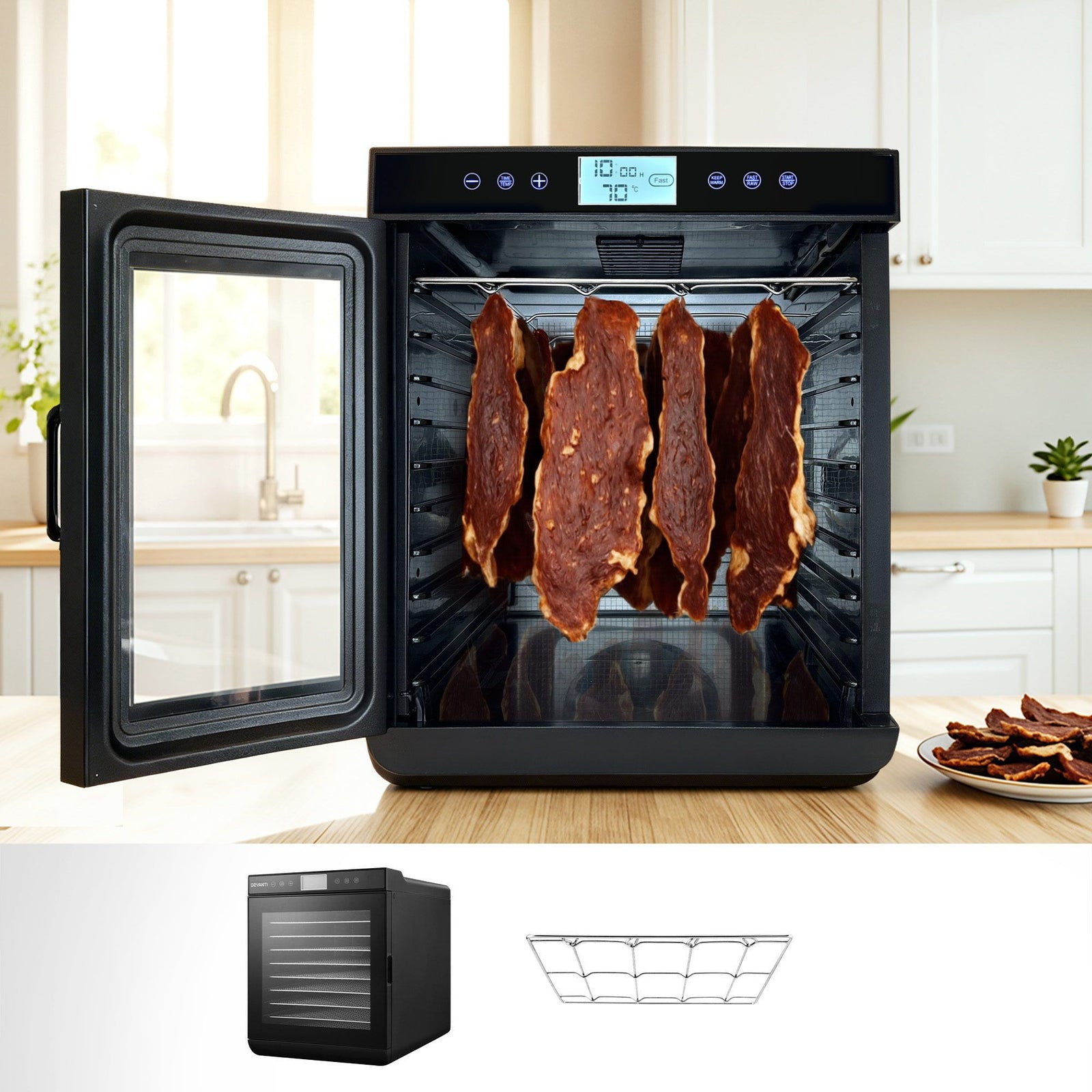 Food Dehydrator | 10 Tray Stainless Steel Drying Machine