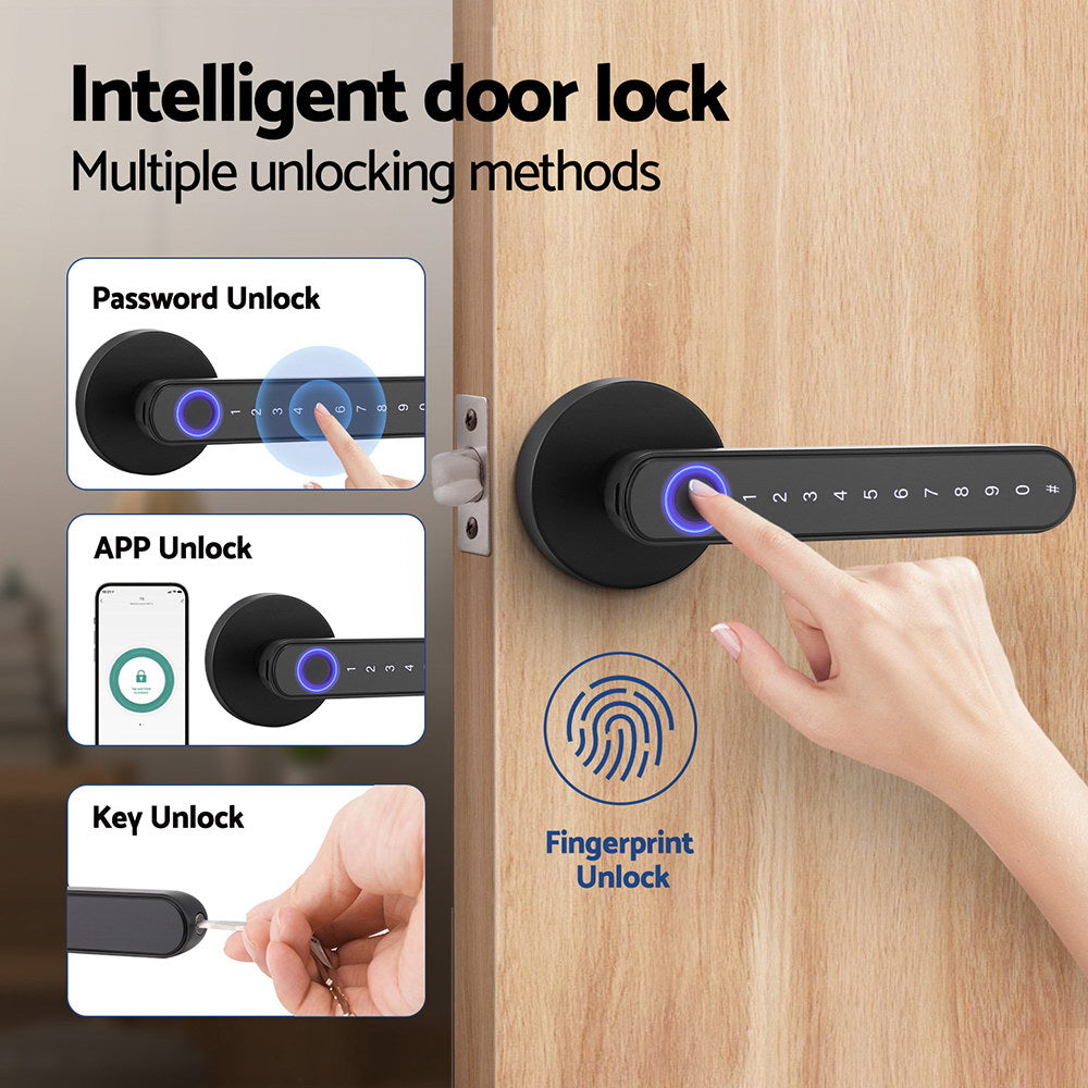 UL-tech Smart Fingerprint Door Lock | Electronic Handle