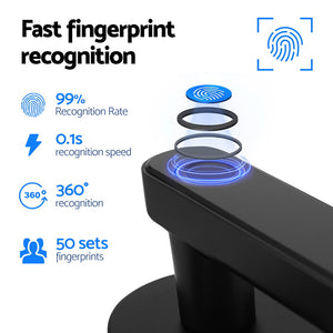 UL-tech Smart Fingerprint Door Lock | Electronic Handle