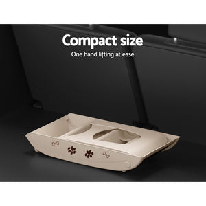 Dog Ramp Steps | For Bed Sofa Car Pet Stairs Ladder Portable Foldable Beige