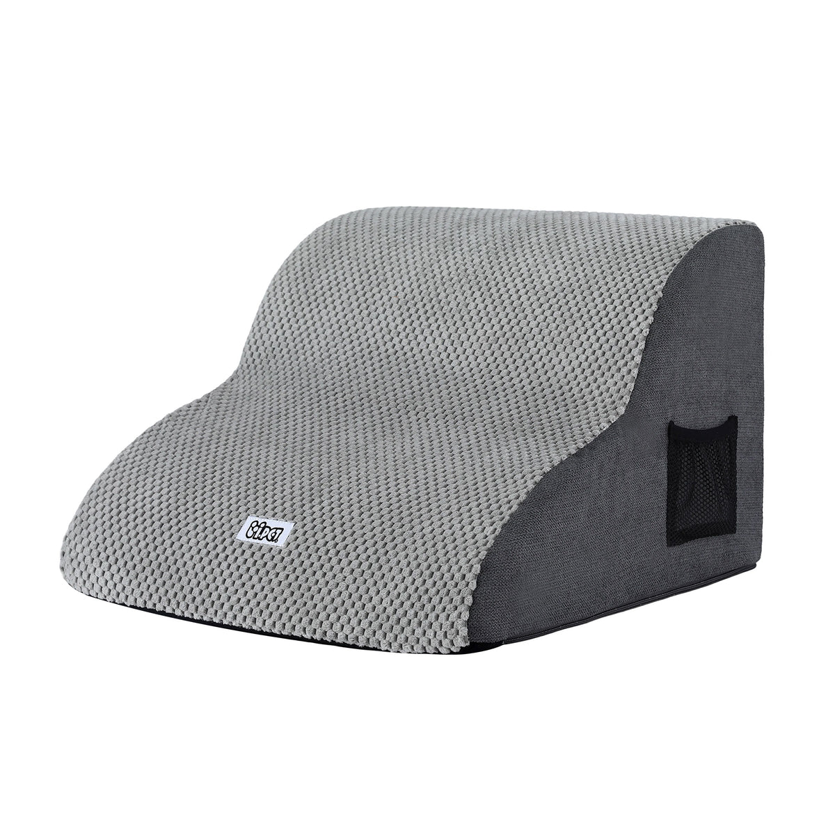 Pet Ramp Stairs | 2 Steps | Foam Non-Slip | Small Dogs & Cats | Bed/Sofa/Car