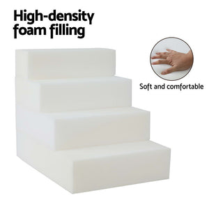 Dog Ramp Foam | 4 Steps Portable Cat Ladder for Sofa Bed