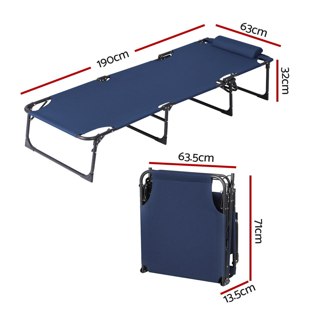 Folding Sun Lounger | Outdoor Beach Lounge Chair | Patio Furniture
