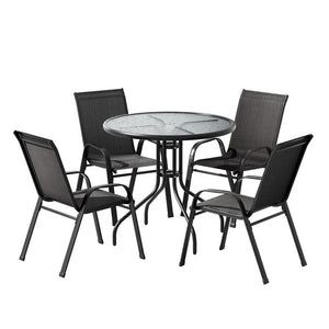 Outdoor Dining Set | Table & Chairs | Patio Garden Bistro Furniture