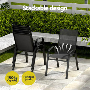 Outdoor Dining Set | Table & Chairs | Patio Garden Bistro Furniture