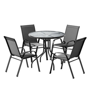Gardeon Outdoor Dining Set | Table & Chairs | Patio Garden Bistro Furniture