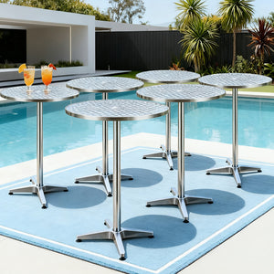 Outdoor Cafe Table Set -6pcs