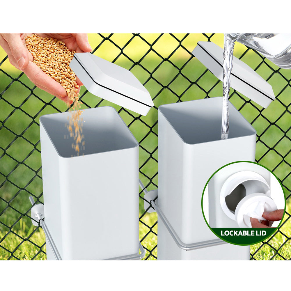 Chicken Feeder 4L | Water Dispenser Automatic Waterer