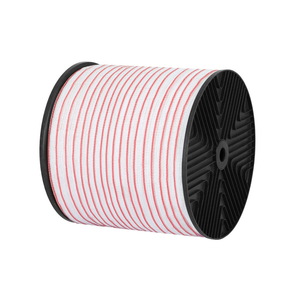 Electric Fence Tape 400m | Polywire Polytape | Red & White Outdoor Farm Fencing