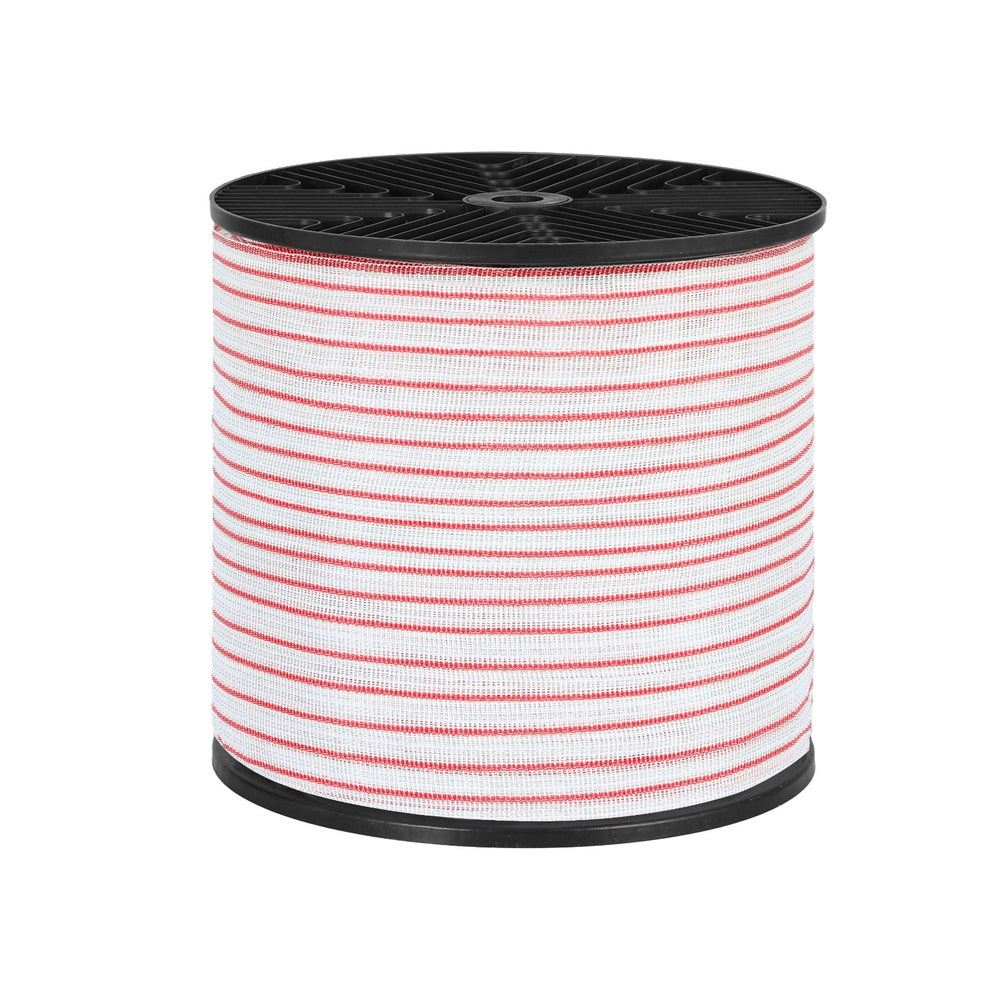 Electric Fence Tape 400m | Polywire Polytape | Red & White Outdoor Farm Fencing