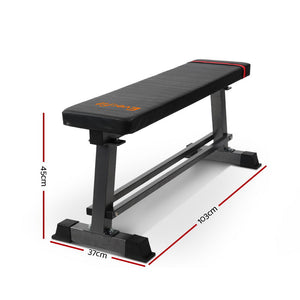 Everfit Weight Bench | Flat Bench Press | Home Gym Equipment | 300kg Capacity
