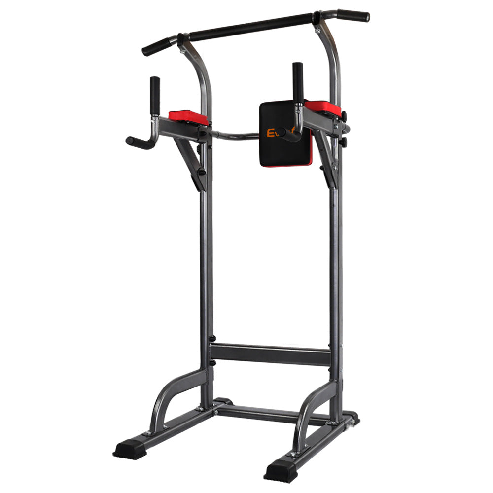 Everfit Weight Bench | Chin Up Tower | Bench Press | Home Gym Workout | 200kg Capacity