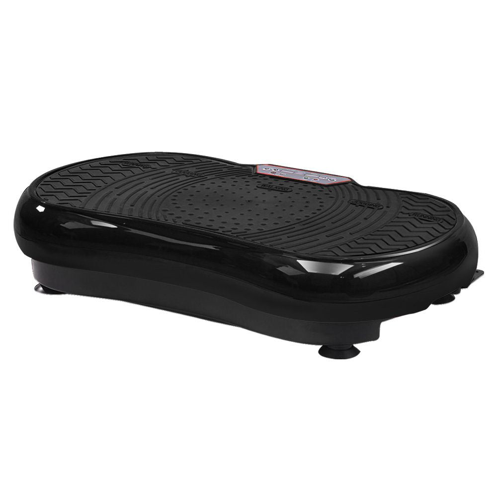 Everfit Vibration Machine Platform | Vibrator Resistance Rope | Home Fitness | Black