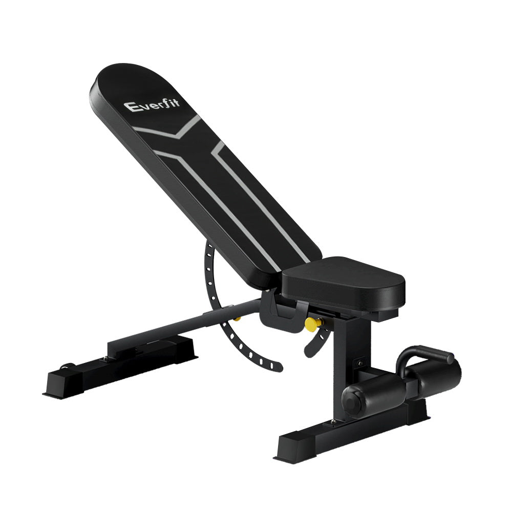 Everfit Weight Bench | Adjustable FID Bench | Home Gym Equipment | 450kg Capacity