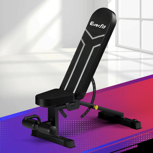 Everfit Weight Bench | Adjustable FID Bench | Home Gym Equipment | 450kg Capacity